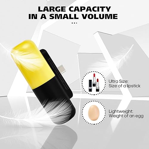 Miniatura 3 de Ultra Lightweight Battery Pack for Oculus Quest 2 VR 3300mAh Portable Capsule Charger Oculus Quest Accessory Compatible with Oculus Elite Strap