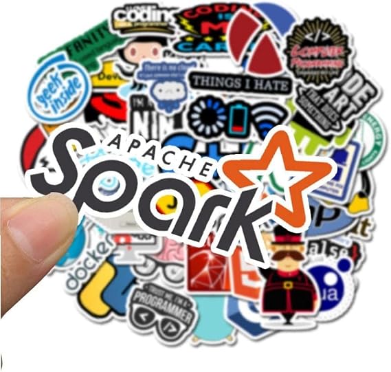 50 pcs Programming Sticker Technology Software Program Data Computer Sticker Geek Computer Laptop Phone Notebook Random Style