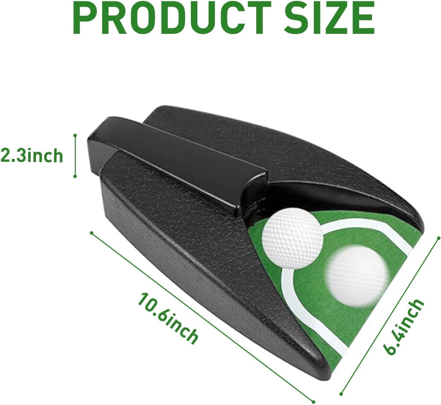 Automatic Putting Machine Golf Putting Cup Putting Green Training Aids for Indoor Outdoor