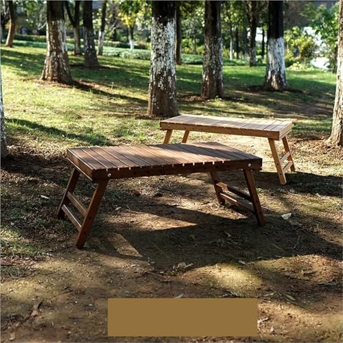 Table pliante en bois massif compatible avec l'extérieur de qualité - 3