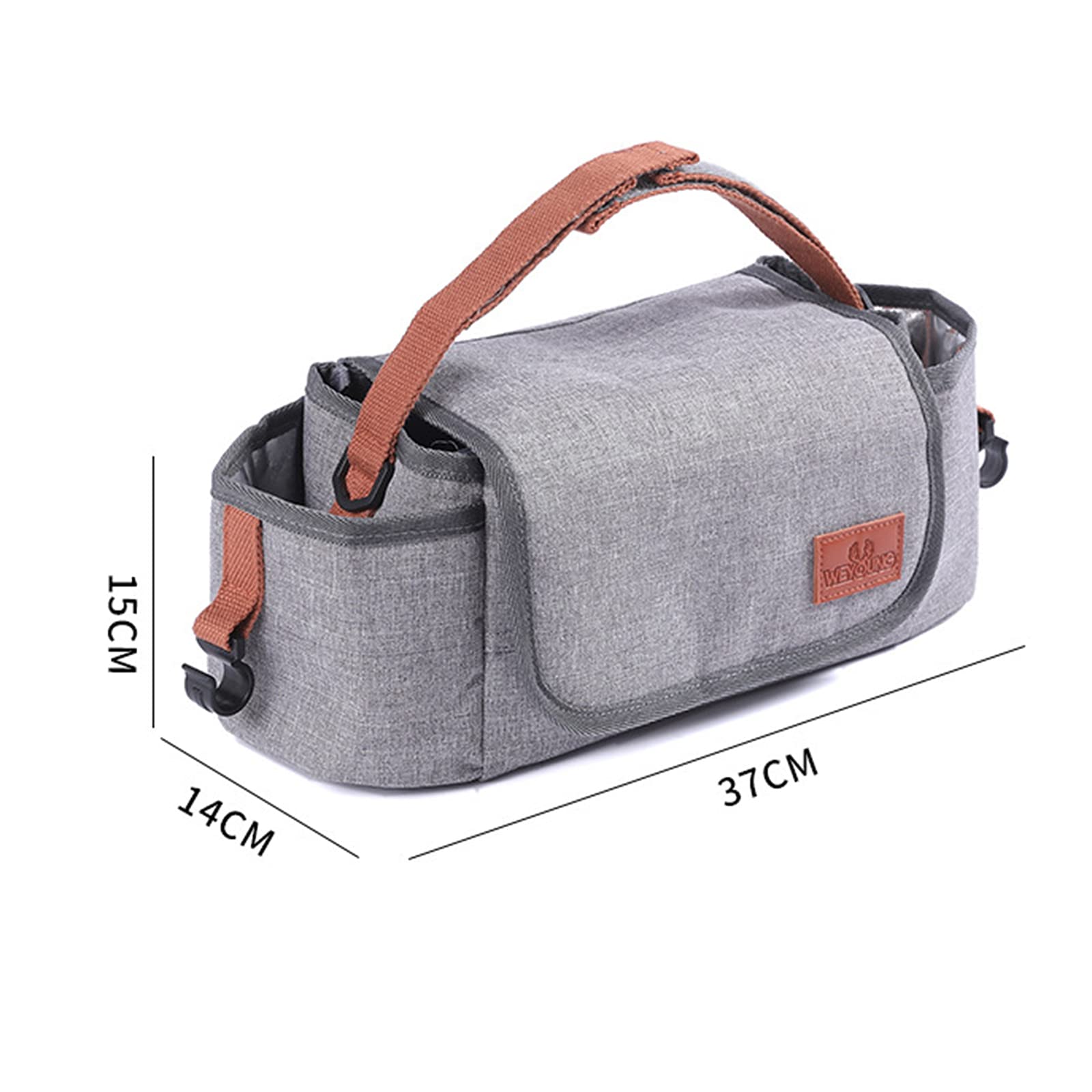Bolsa para Andador con Ruedas: Bolsa de Viaje Universal para Transportar Accesorios para Silla de Ruedas, cestas para andadores y sillas de Transporte para Personas Mayores con Rue
