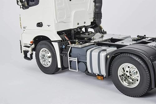 Miniatura 9 de TAMIYA 56352 Arcos Mercedes-Benz 1:14 RC MB Arocs 3363 6x4 ClassicSpace, Blanco, 52.9 x 21.5 x 26.5 Centimetros