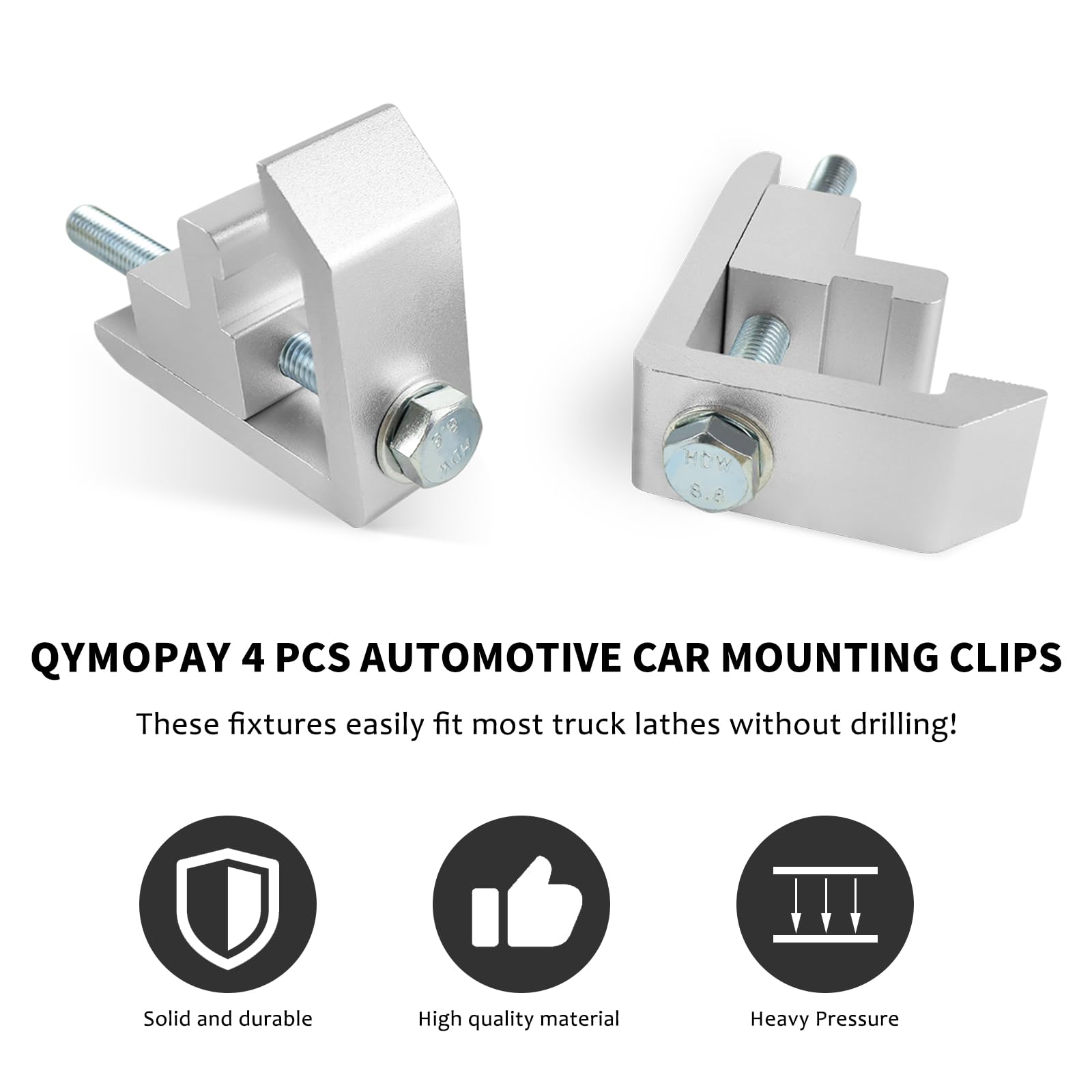 Amazon.com: QYMOPAY Truck Bed Clamps - 8PCS Silver for