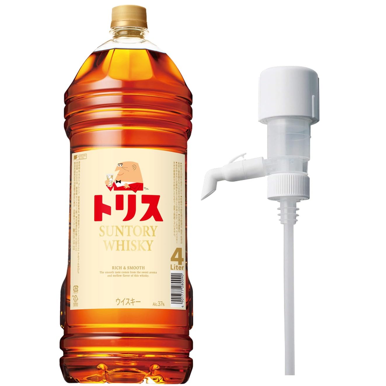 Amazon.co.jp: 【セット買い】トリス ウイスキー 4000ml & ワン