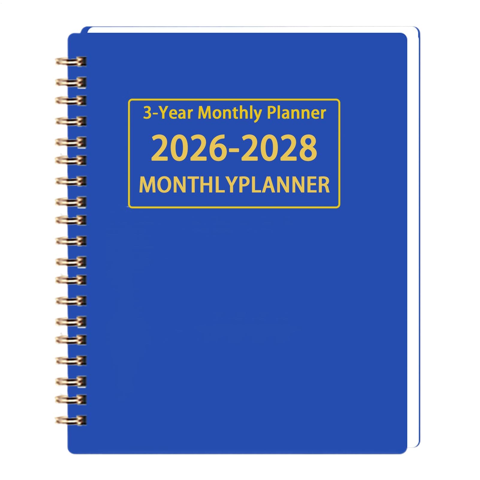Planner Calendari Pianificazione, Gestione, Agenda, Organizer | Calendario Mensile Agenda 3 Anni per Scuola, Insegnante, Studente, Università, Scrivania, Lavoro, Uffici, Casa, Bambini