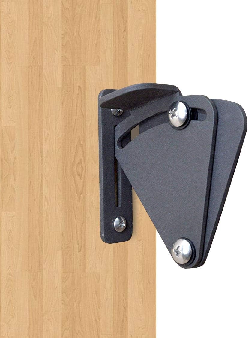 KIRIN Sliding Barn Door Hardware Latch Lock Privacy to Sliding and