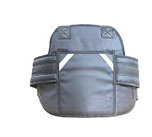 Cinturón de seguridad de motocicleta ajustable Correa de arnés de seguridad para vehículos eléctricos para seguridad de los niños (negro)