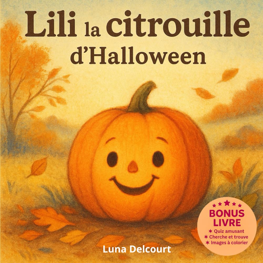 Lili La citrouille d’halloween: Une histoire tendre et lumineuse sur une petite citrouille qui avait peur de faire peur… mais qui va découvrir ... aussi rimer avec joie, douceur et différence.