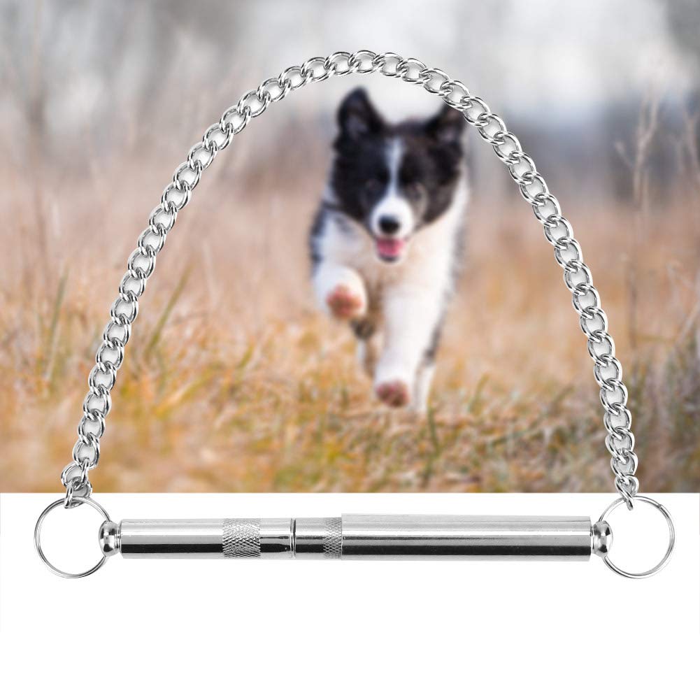 Fischietto per Cani, Fischietto per Cani Ad Ultrasuoni in Acciaio Inossidabile per Smettere di Abbaiare Il Cane dei Vicini, Fischietti Professionali per Addestramento Cani con