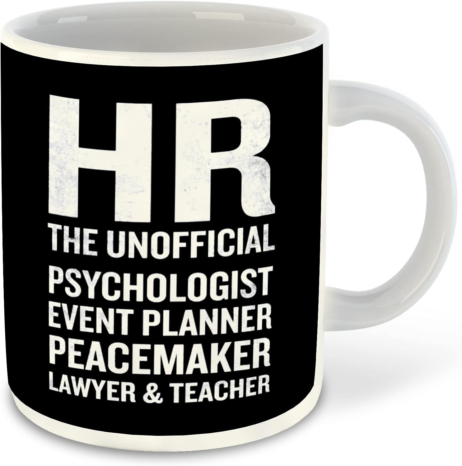 WHATS YOUR KICK® - HR Manager Inspiration Printed White Ceramic Coffee & Tea Mug with Coaster - Birthday | HR Manager Quotes | Best Gift | Human Resources - Design 9