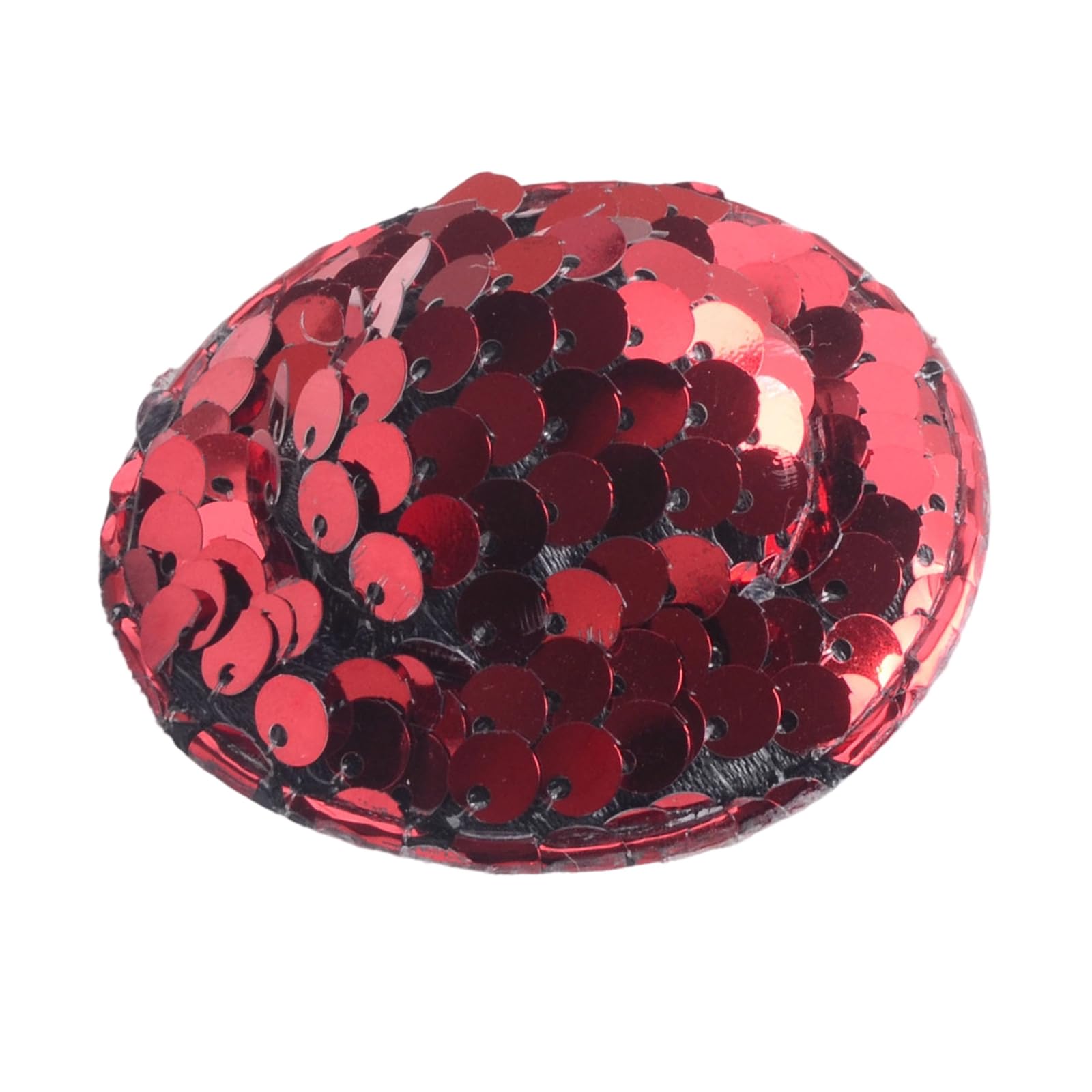 Elnwnnkc Tiny Glitter Hat Accent 5CM / 1.97In Decorative Embellishment for Accessory Display Project Ideas Glitter Hat Embellishment Decorative Ornament Accessory Costume Accent