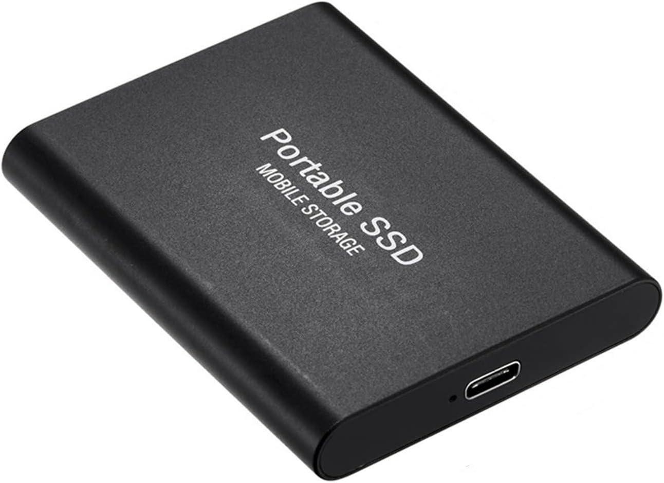 Portable External Hard Drive, Mini Mobile SSD Hard Disk, High Speed USB