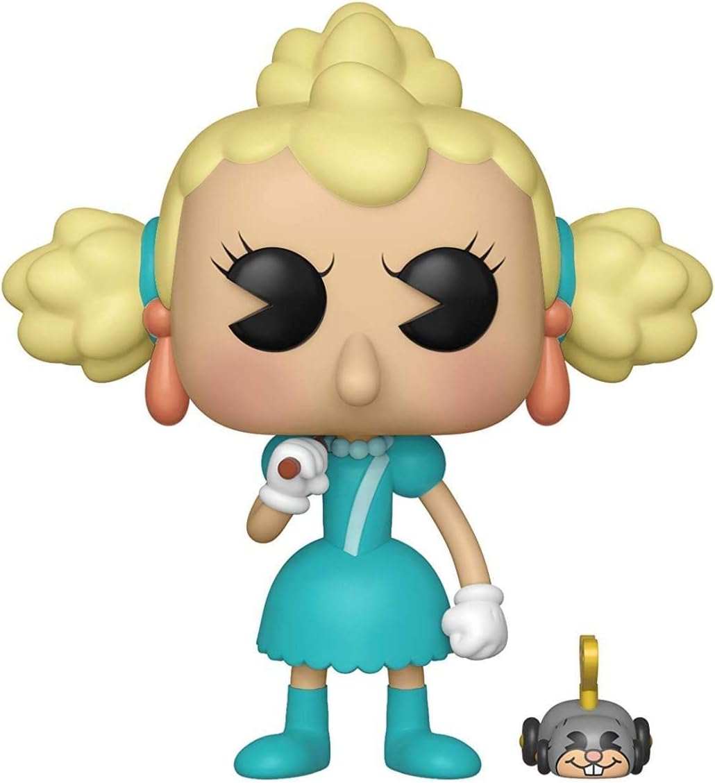 Funko Pop & Buddy Games: Cuphead - Sally & Wind Up Mouse Collectible Figure, Multicolor
