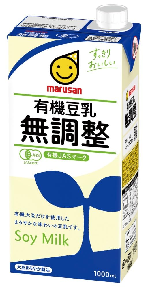 Amazon.com: Marusan Soy Milk Organic Unsweetened Soy Milk Drink