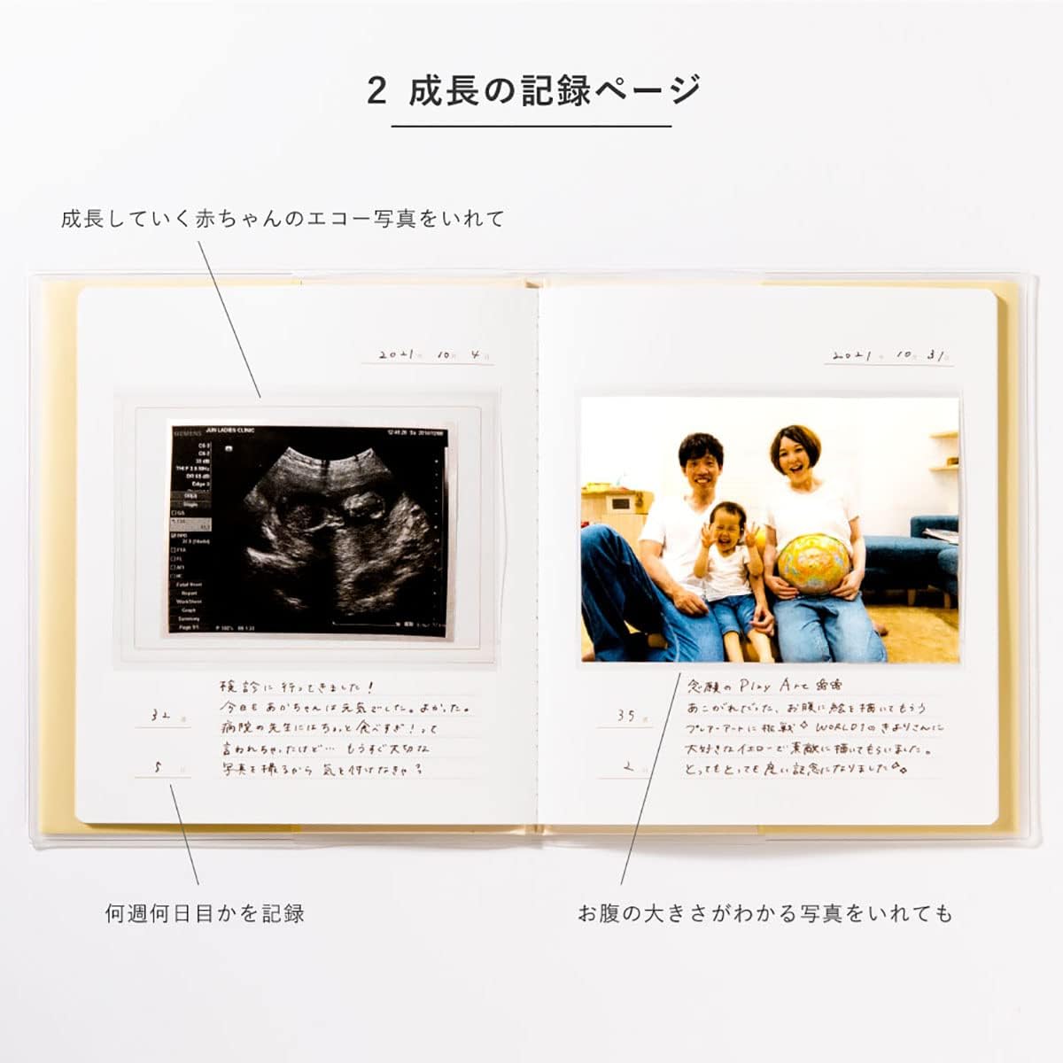 Iroha Publishing Simple Maternity Album [powder blue] L-GMA-06