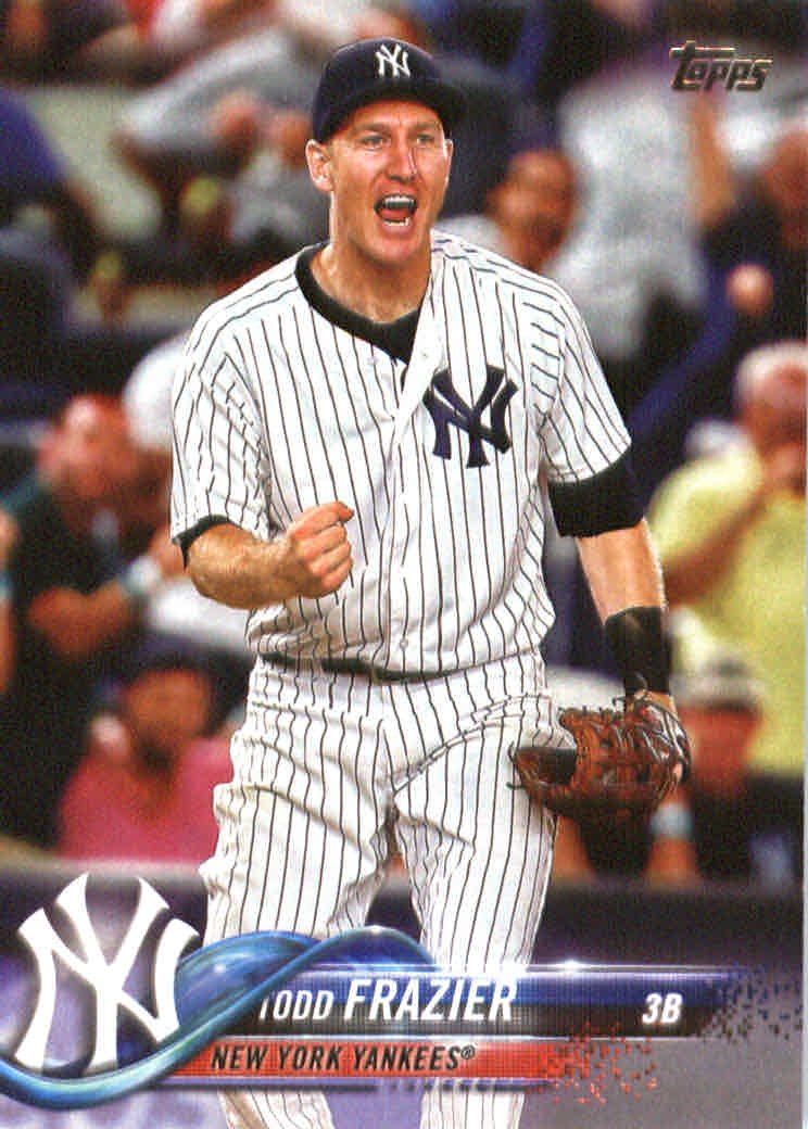 Amazon.com: 2018 Topps #84 Todd Frazier New York Yankees