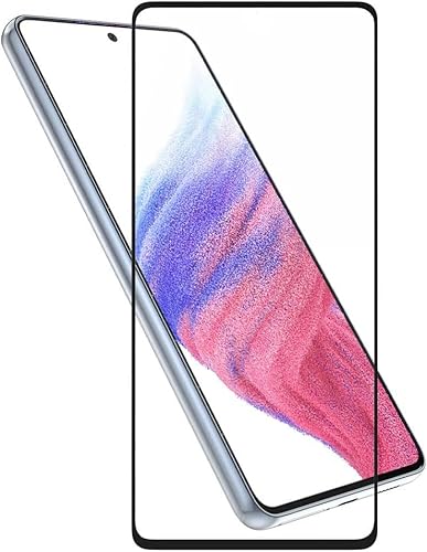 For Galaxy A53 5G ガラスフィルム ギャラクシー A53 SC-53C SCG15 強化ガラス 保護フィルム 液晶 ガラス ケース フィルム 【3D Touch対応 硬度9H 厚さ0.26 日本旭子素材 気泡ゼロ 飛散防止 高感度 衝撃吸収