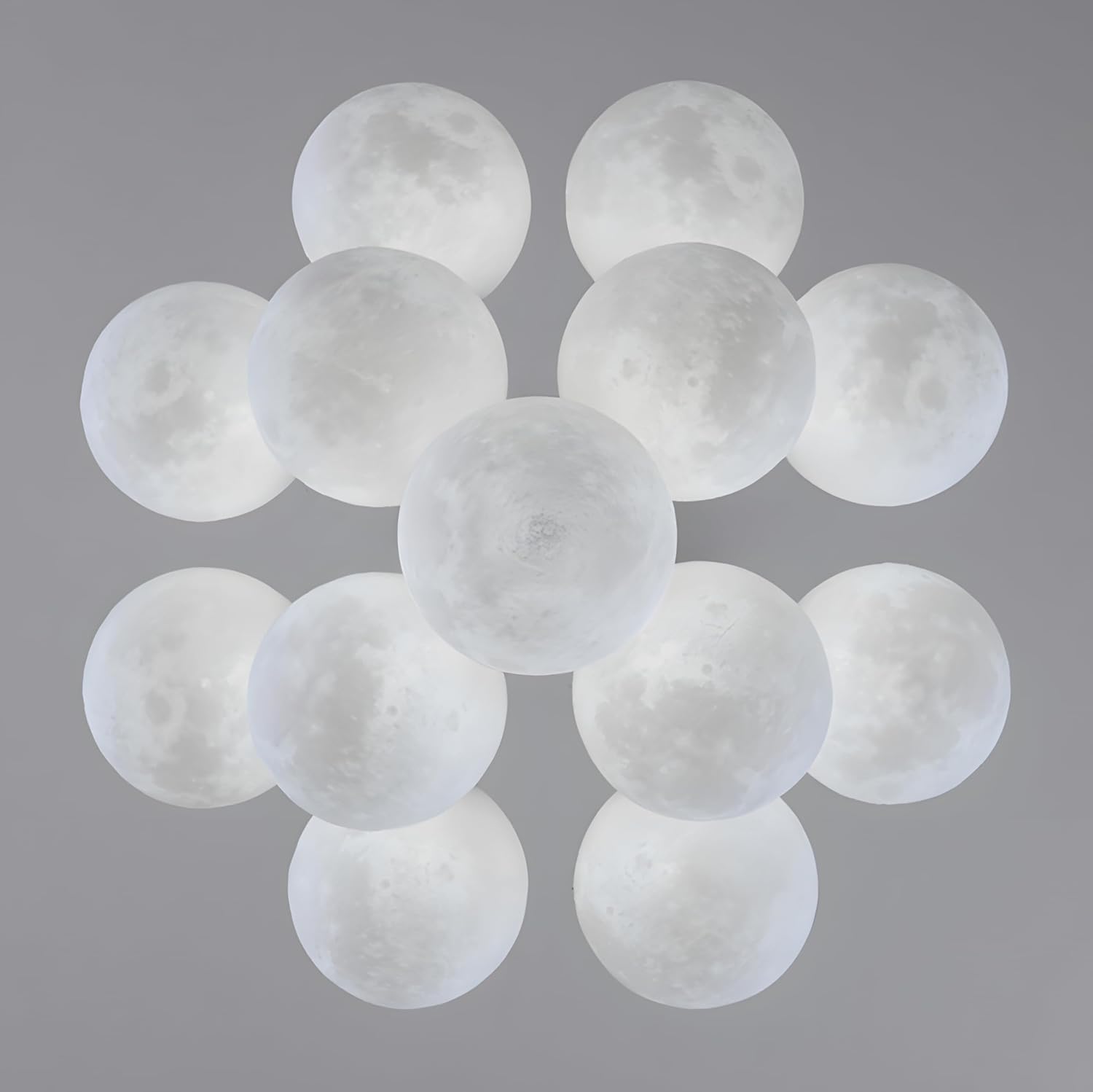 Bofea-Modern Gold Semi Flush Mount Ceiling Chandelier 13-Light Bubble Globe Chandeliers Light Fixture Vintage Brass Gold Sputnik Chandelier Lighting for Kitchen Living Room Dining Room.