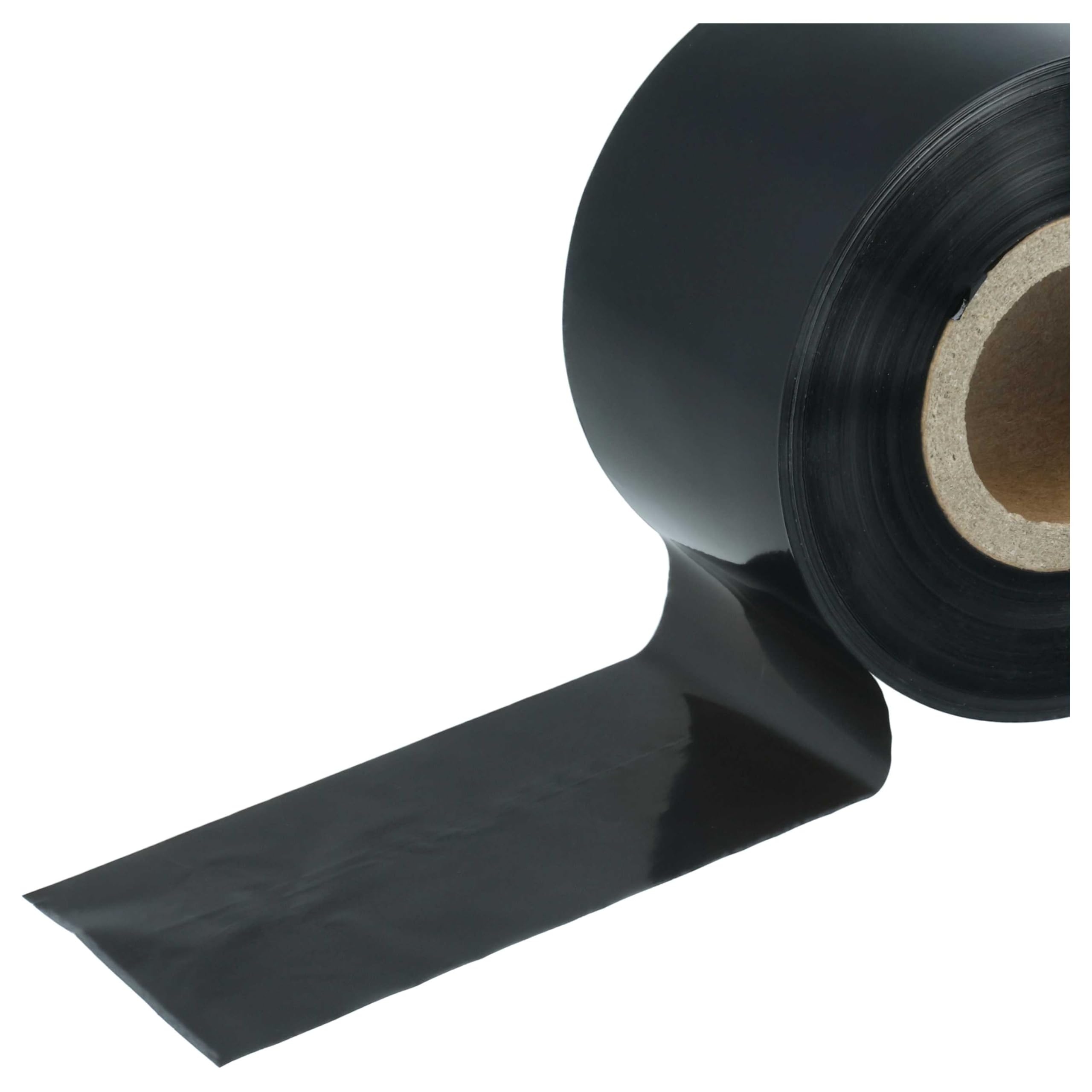 vhbw 5x nastro trasferimento termico compatibile con TSC TTP-384M etichettatrice, indelebile, 40mmx300m, cera di qualità plus