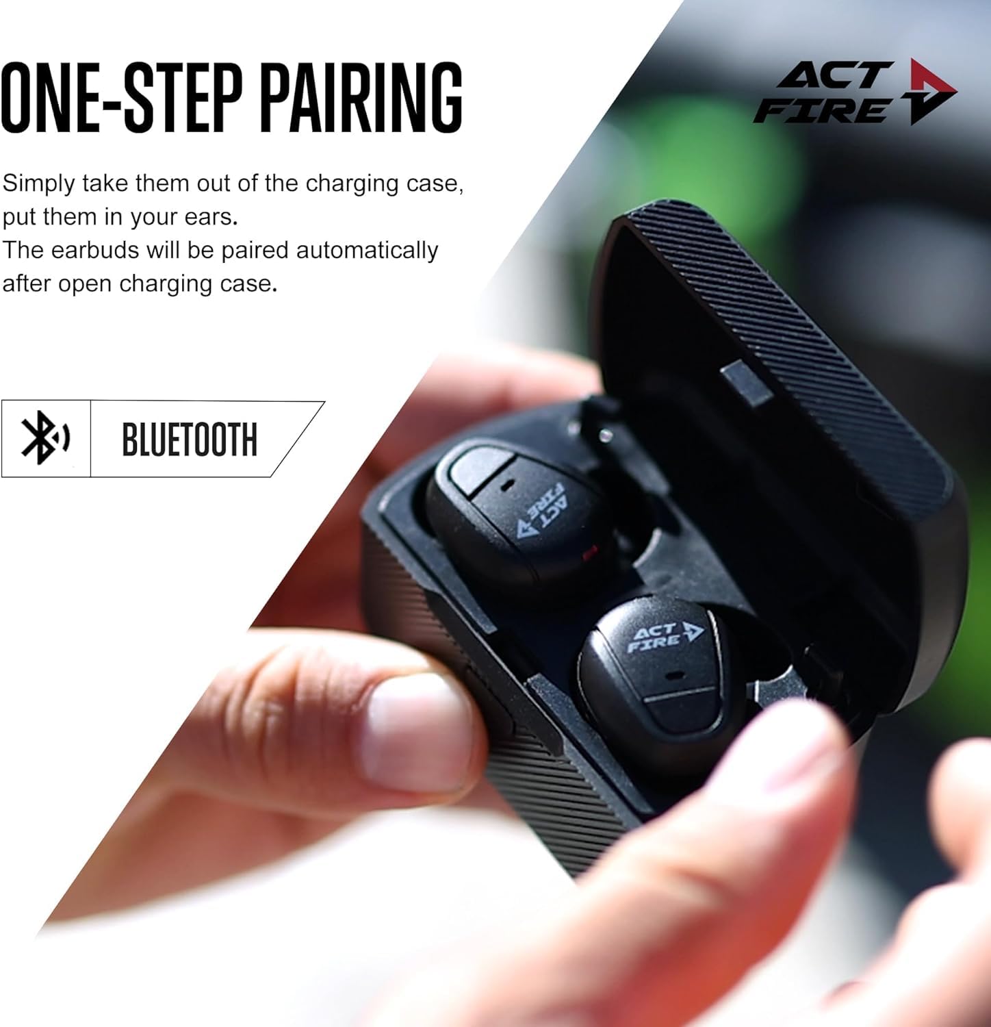 Tapones de protección auditiva con Bluetooth, protección auditiva, tapones electrónicos para reducción de ruido, deportes al aire libre