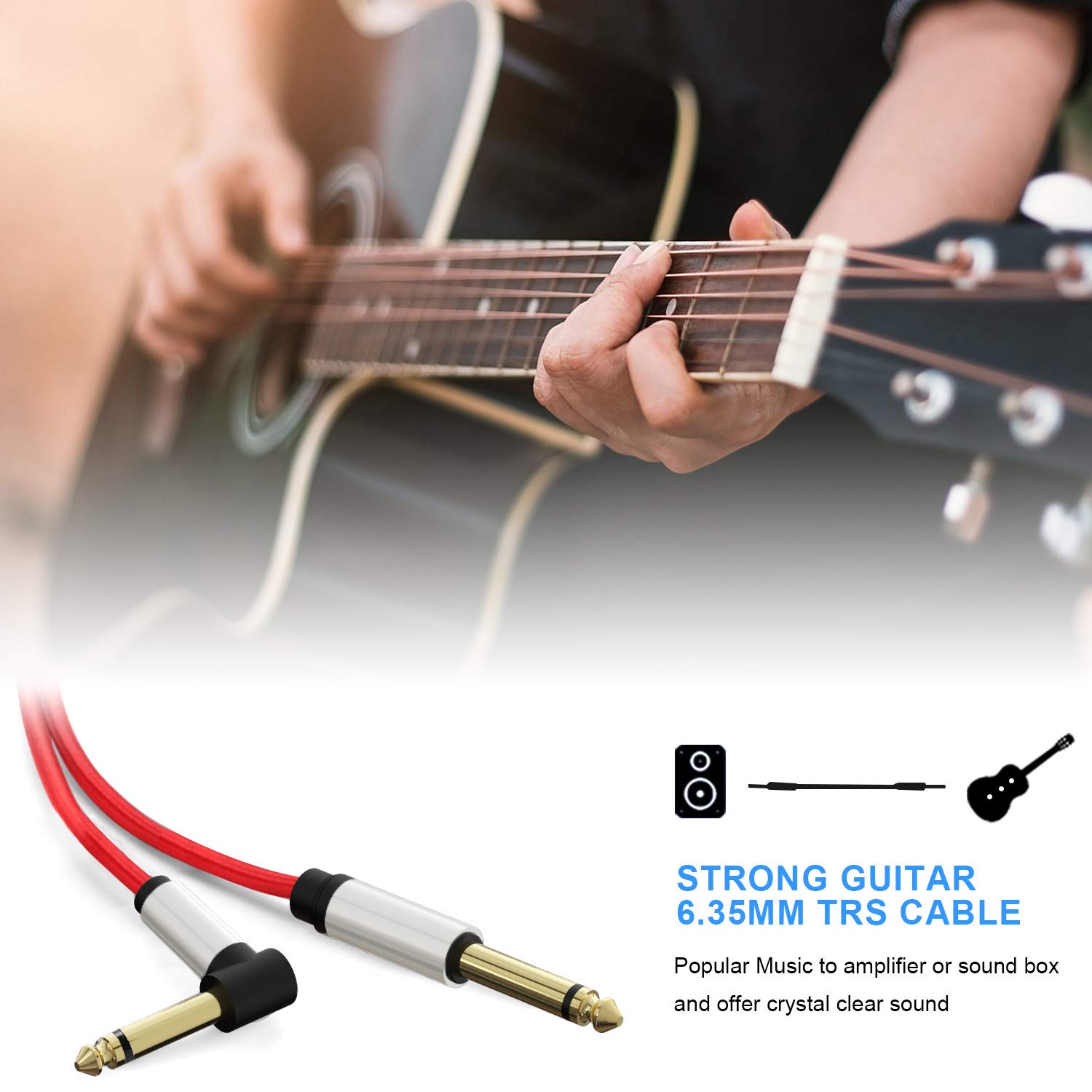 Buy Guitar Cable 12 ft Bstxnwen Instrument Cable Electric Guitar Cable