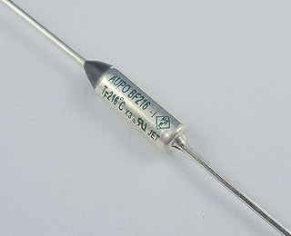 5 Pcs Thermal Fuse TF-216 Cutoff 216C 250V 15A BF216-1 for Aupo