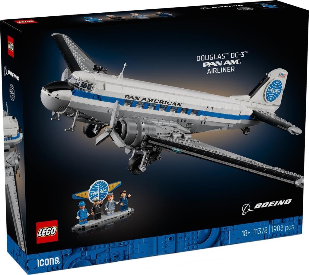 Amazon.co.jp: レゴ(LEGO) アイコン Douglas DC-3 PAN AM 旅客機 流通