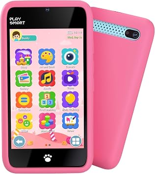 MOMILLA Kids Toys Smart Phone for Girls, 3.97" Touchscreen 16GB 220+ Games