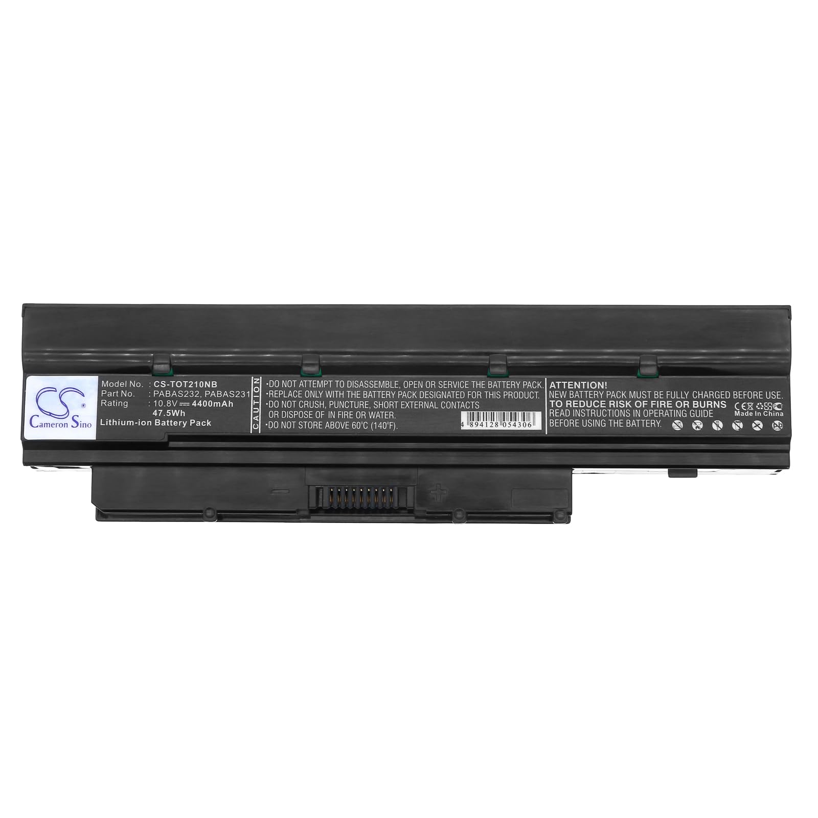 TECHTEK Battery 4400mAh Compatible with [Toshiba] DynaBook MX/34 
