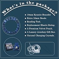 Vista 20 de Paquete único de pulseras de piedras preciosas puras..