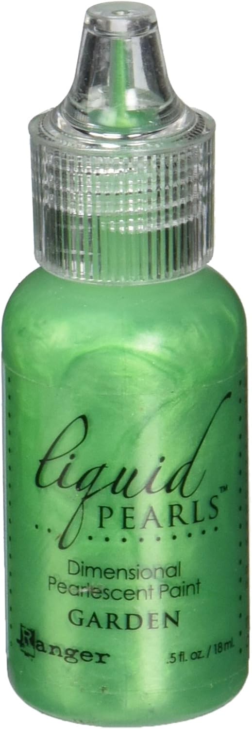 Ranger LPL-02024 Liquid Pearls Glue Paint, Petal Pink, 0.5 oz