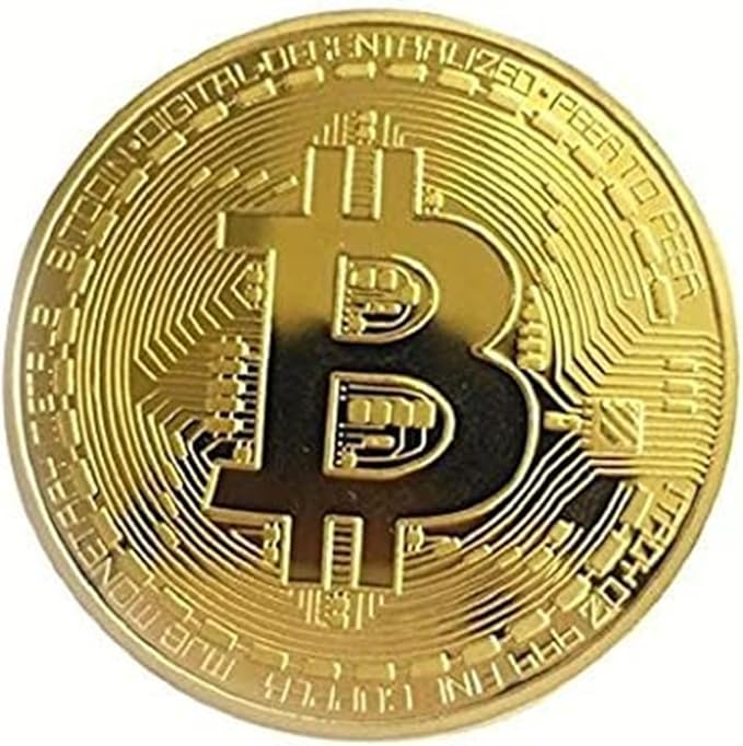 ビットコイン BitCoin 仮想通貨 (ゴールド)