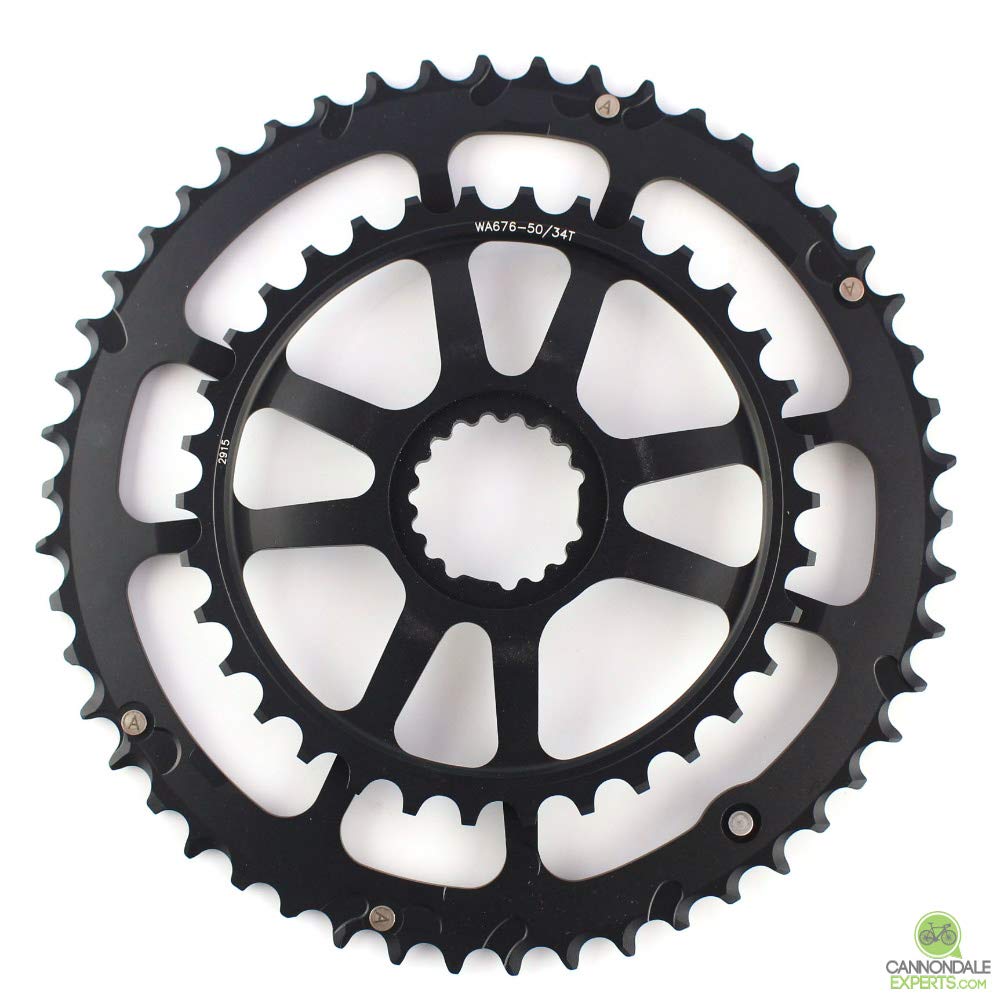 cannondale クランク165mm スパイダーリング 50-34t