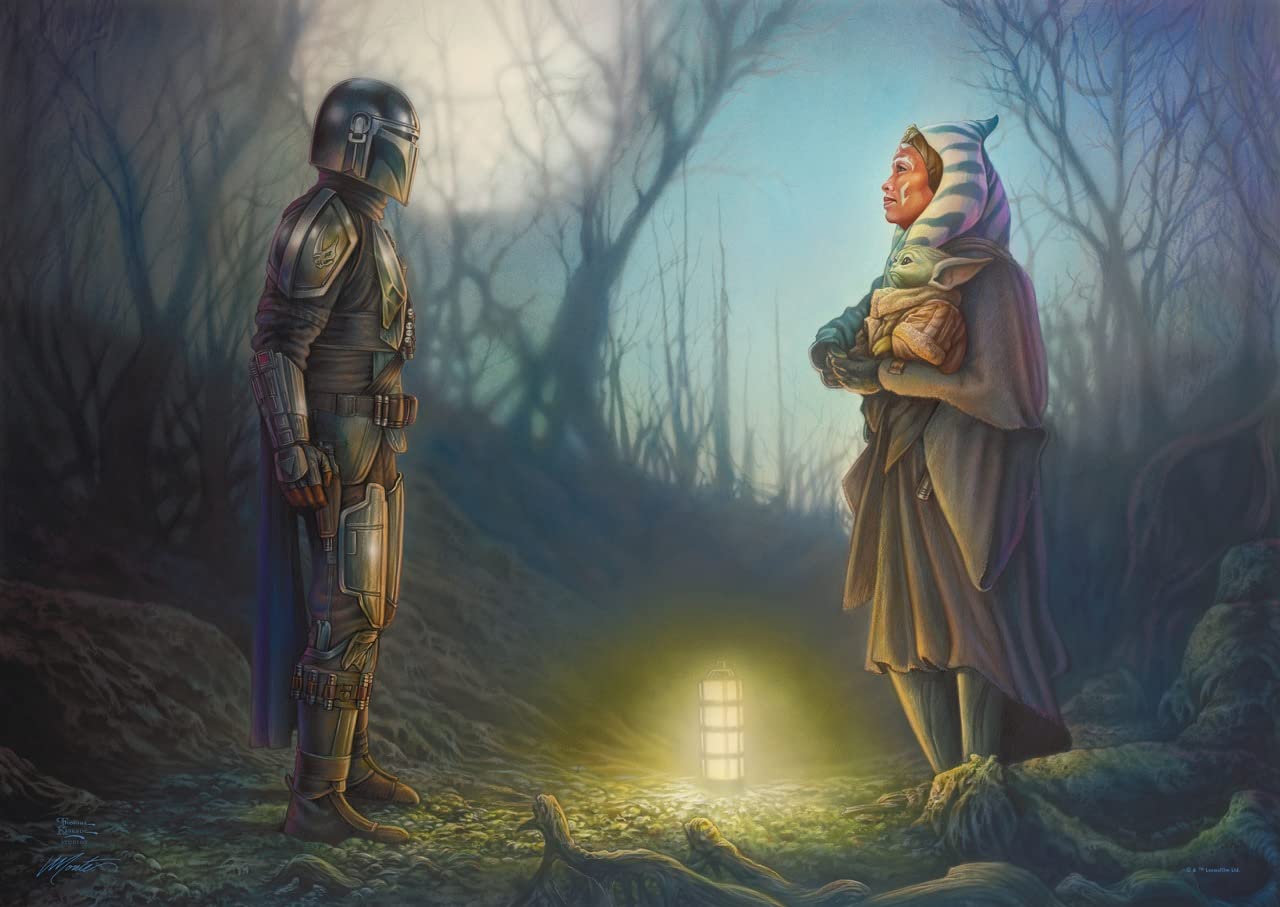Star Wars The Mandalorian コンセプトアートカード 10 Amazon.com: MIGHTYPRINT Star Wars the Mandalorian 24 x 17 Wall Art