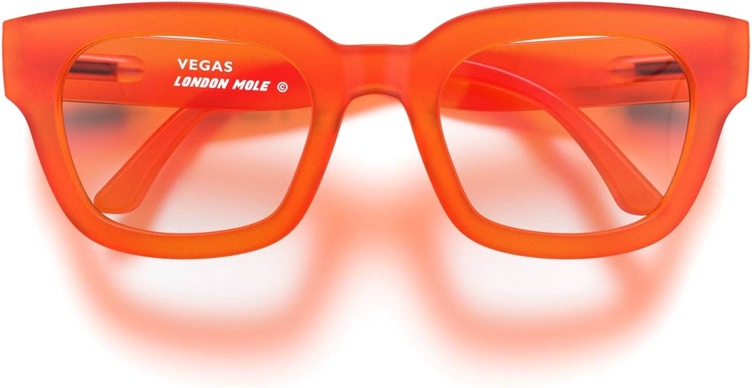 LONDON MOLE® Vegas Reading Glasses | Oversized square/rectangular/trapezoidal readers | Unisex