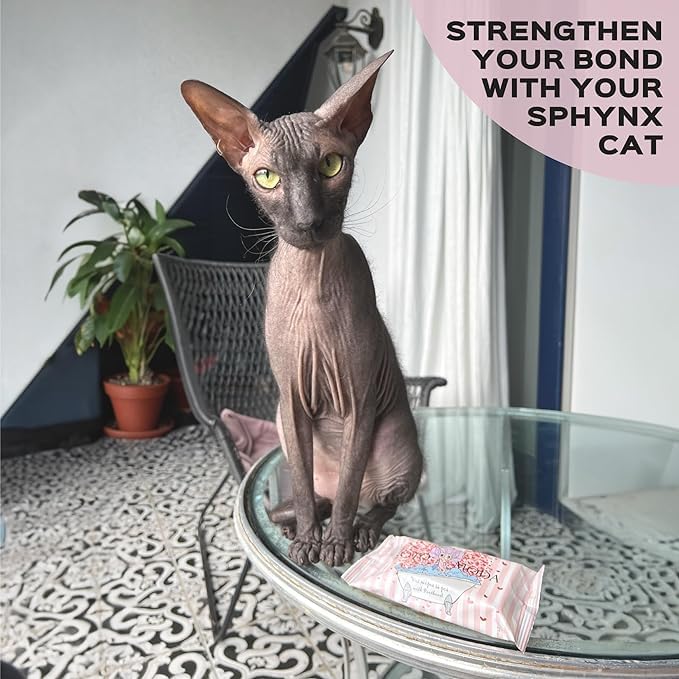 Lingettes pour chat Sphynx pour la toilette rapide à la maison - 13