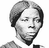 Harriet Tubman Rubber Stamp - 1-5/8 inch (41mm) Tall - Perfect for Stamping Over Andrew Jackson on Twenty Dollar Bills