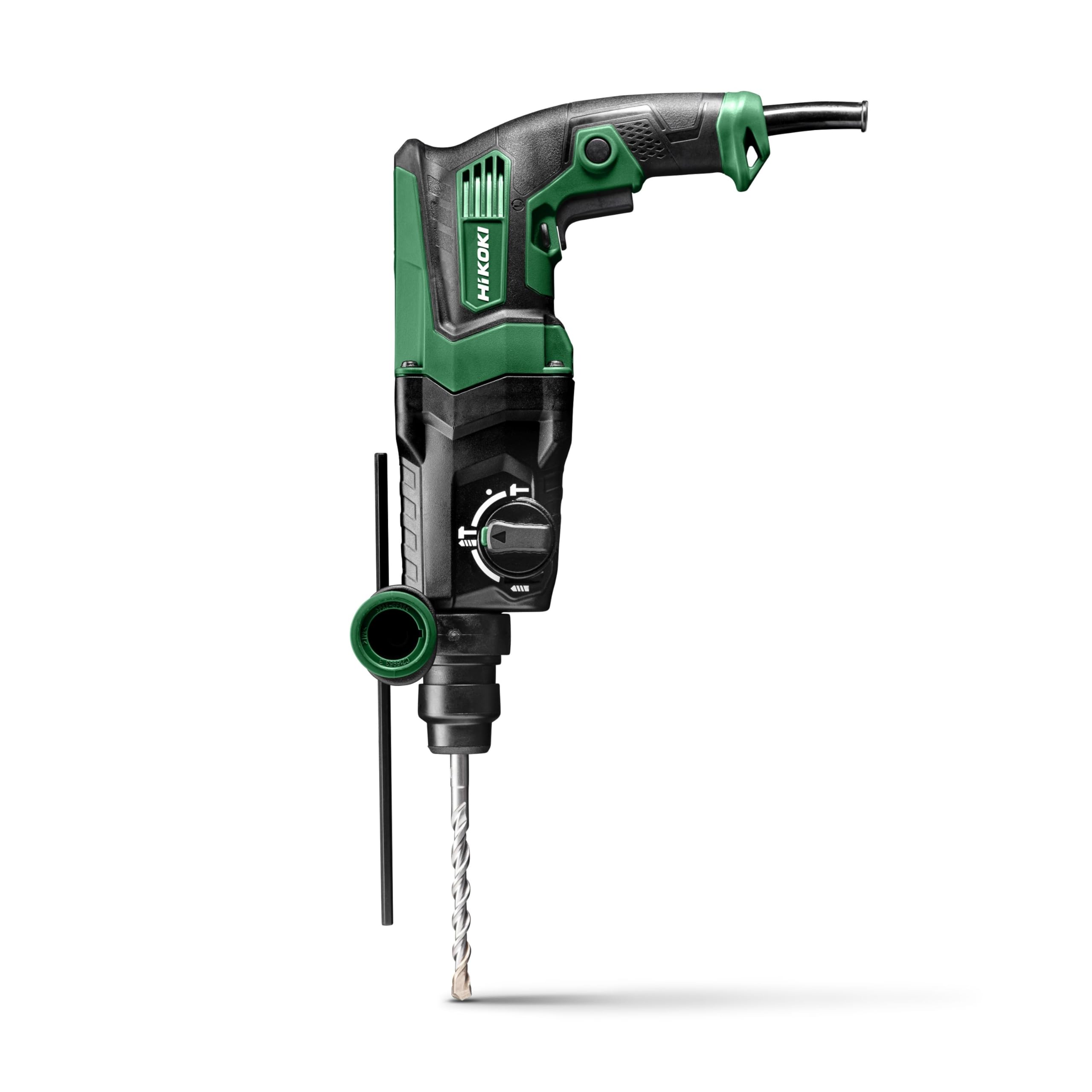 HiKOKI DH26PC2 Bohr- & Meißelhammer (830W, 2,9 J, Schlagzahlregelung, Antivibrationshandgriff, Transportkoffer)