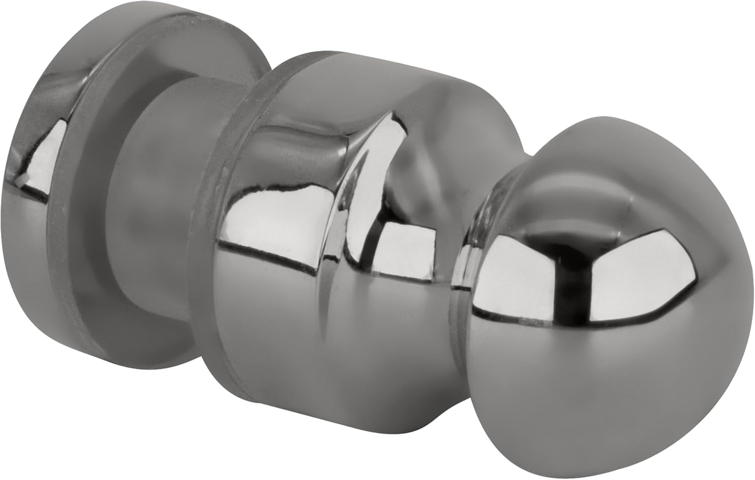 C.R. LAURENCE 19MKCH CRL Polished Chrome Mini Bulb Style Single-Sided Door Knob