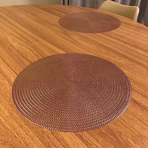 Kit Lugar Americano Com 8 Lugares - Sousplat (Rose)