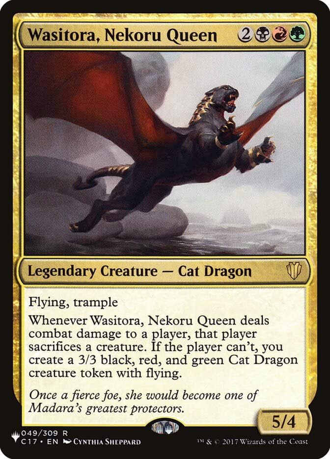 Magic: the Gathering - Wasitora, Nekoru Queen - The List