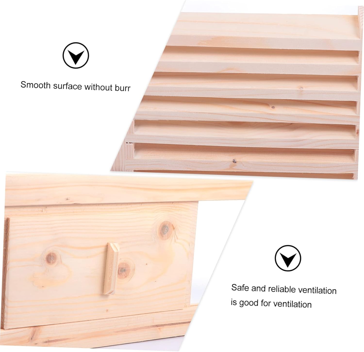 Cedar Sauna Ventilation Panel with Blinds Grille Durable Air Vent for Steam Sauna Room Ventilation Easy Installation Summer Use