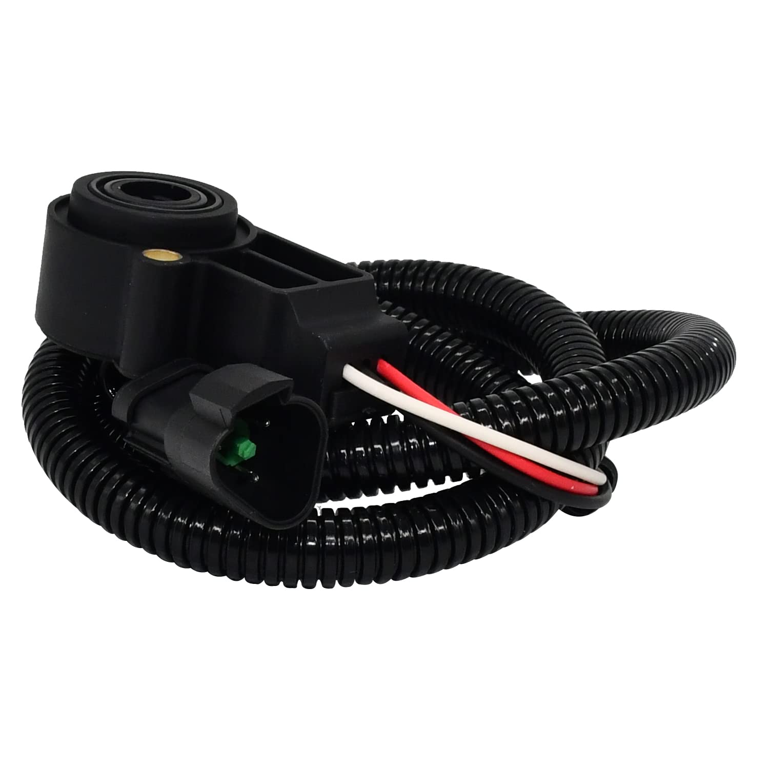 Throttle Position Sensor with Triangle Plug 266-1466 2661466 Compatible with Caterpillar Truck 69D 769C 769D 770 770G 772 772G 773B 773D Wheel Dozer 814FII 824C 824K 834G 834K 844H