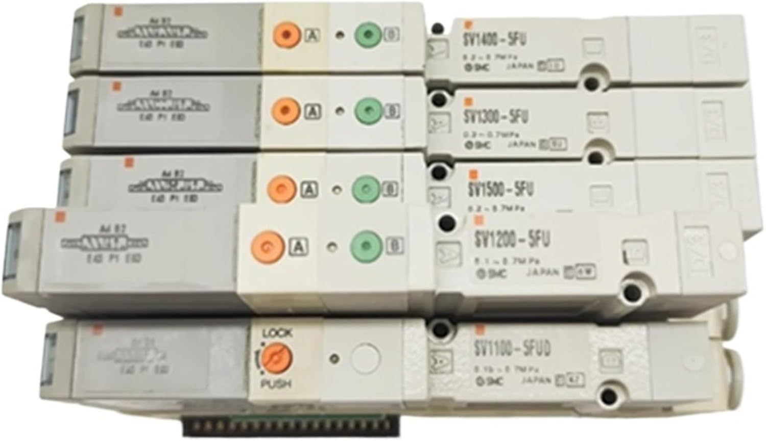 1pcs 5-Port Solenoid Valve SV1100 SV1200 SV1300 SV1400 SV1A00 SV1B00 SV1C00 SV2100 SV2200 SV2300 SV2400 SV2A00-5FU -5FUD(SV1200-5FU)