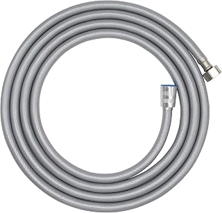 3m PVC Shower Hose Extra Long for Handheld Shower Head Replacement,Flexibility and Soft, Anti-Kink Anti-Burst Shower Hose with Double-Rubber Washers for Standard G 1/2 Easy Install (3m)