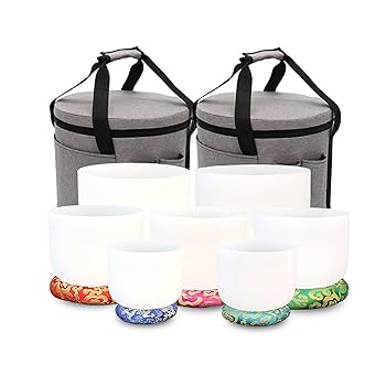 クリスタルボウル ホワイト シンキングボウル*大きめ【３３cm】自宅保管品 Amazon | クリスタル シンギング ボウル 7点セット - ホワイト