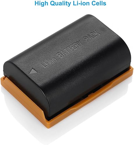 Miniatura 2 de Paquete de 2 baterías LP-E6N LP E6 compatibles con Canon EOS R R5 R6 R7, R5 C, R6 Mark II, EOS 5D Mark II III IV, 5D SR, 6D Mark II 7D Mark II, 6D