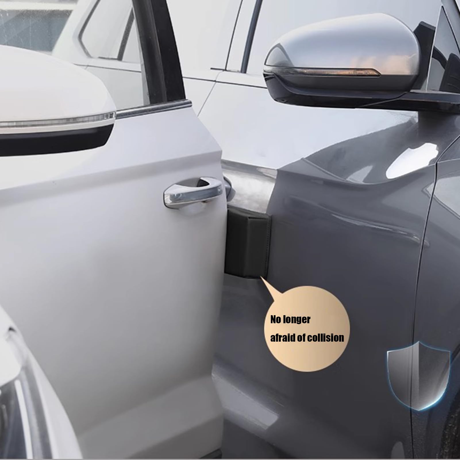 Protections Magnétiques Anti-rayures Pour Bords De Portière De Voiture - Noir Ou Blanc, 98 Cm