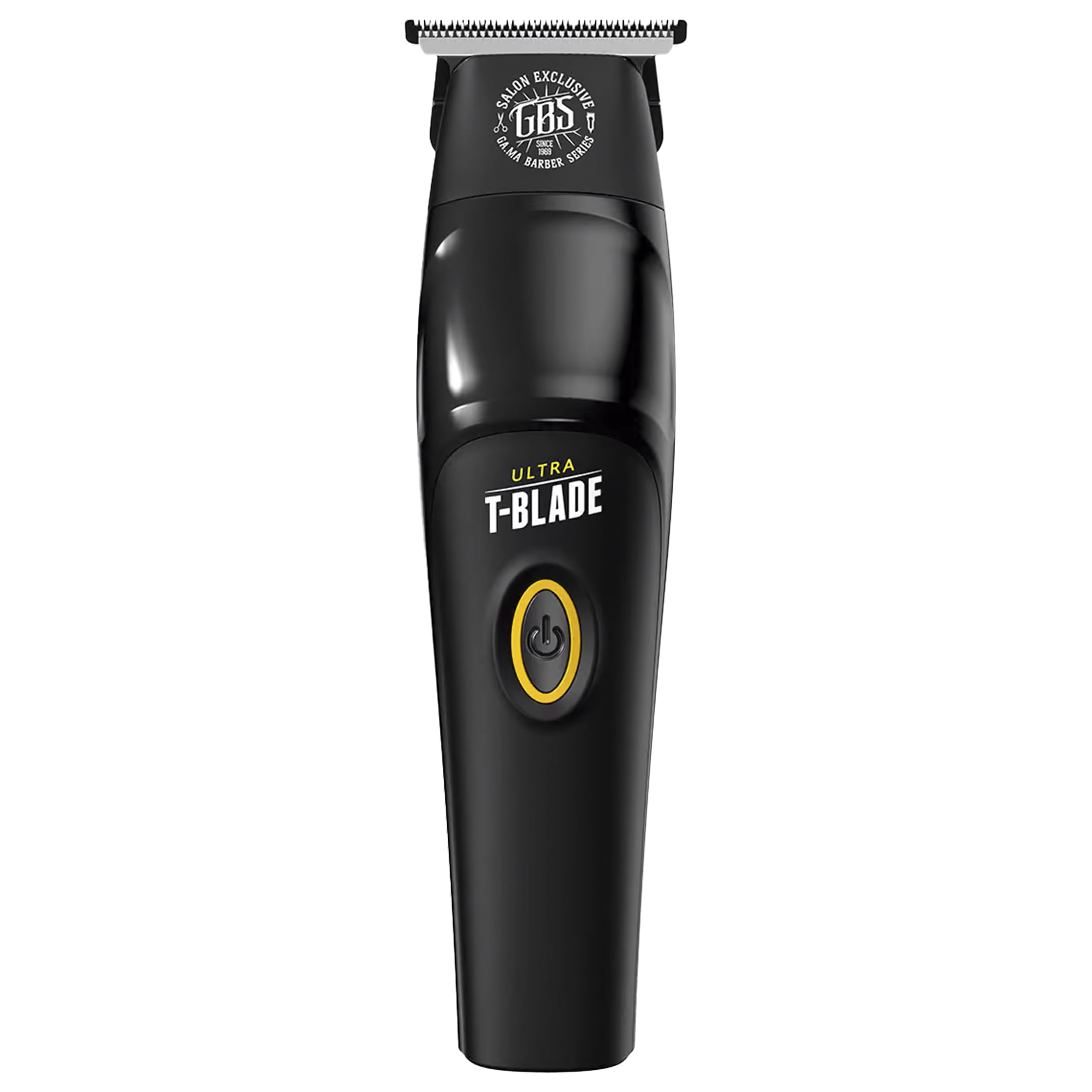 GA.MA Italy Absolute Ultra T-Blade Trimmer, Corded or Cordless, DLC-Coated Blade, 10000 RPM Motor, Lithium Battery, 3 Combs