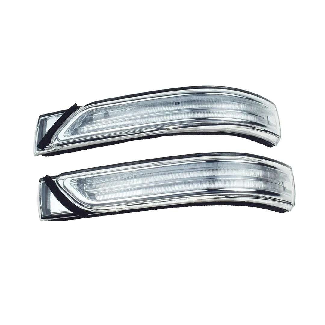 Rufutle Side Marker Lights for Hyundai Grandeur TG Azera 2009-2010, Left/Right Rearview Mirror Light 87614-3L700/87614-3L710